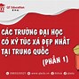 Phòng Ký Túc Xá Trung Quốc